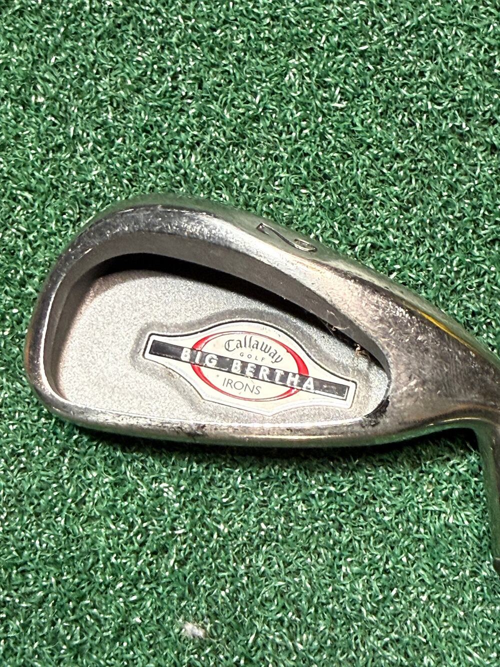 Callaway Big Bertha Irons 2 Iron / RH / Bazooka Regular Steel